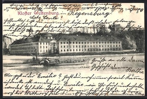 Weltenburg monastère avec - weltenburg,,