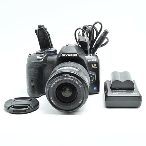 Olympus 520 dslr double zoom - olympus,