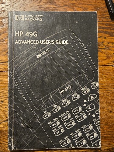 49g advanced user guide - 49g, user's