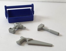 BOITE A OUTILS BLEUE AVEC