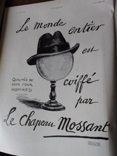 Chapeau MOSSANT par SEM +