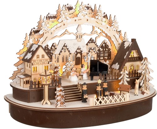 Arche lumineuse noël à - arche, de