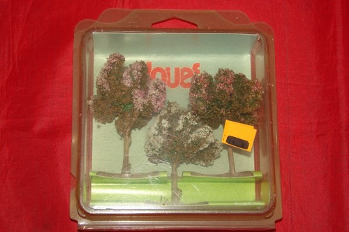 Jouef 3 arbres fleuris - jouef,