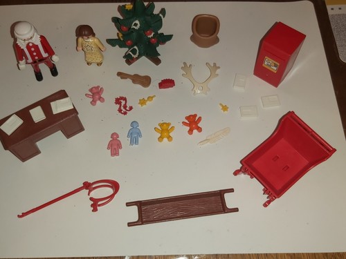 Vends lot pere noel - pere, playmobil