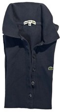 POLO MANCHE COURTE LACOSTE FEMME TAILLE 36 BLEU MARINE