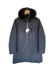 Brunello Cucinelli Doudoune avec fourrure de renard bleu polaire et Monile Tg. L