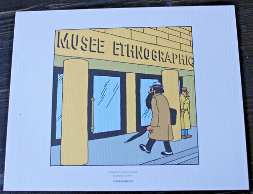 Litho libris tintin extrait - ex,