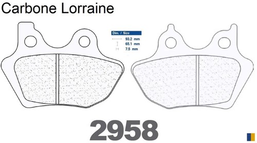 Plaquettes carbone lorraine - plaquettes, de