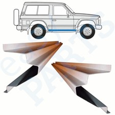 PATROL Y60 GY60 1990-1997 3 Portes Tôle de Réparation de Seuil / Paire