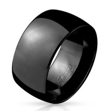 BAGUE LARGE HOMME ACIER