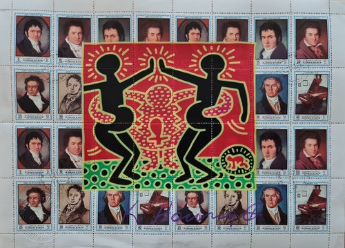 Keith haring original du - haring, *