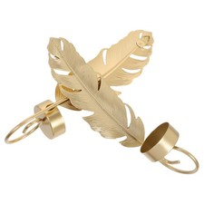 2 Pcs Motif De Feuille