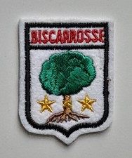 Ecusson brodé de Biscarrosse (40)