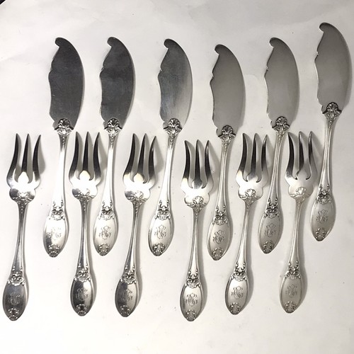 Fourchettes couteaux - fourchettes, 6