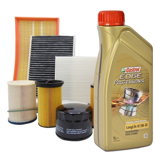 Set entretien huile castrol - set,