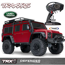 Traxxas TRX82256-4-Rouge TRX-4 LR Defender 1/10 Crawler RTR Brushed Clipless