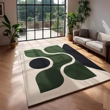 Tapis abstrait moderne - , en