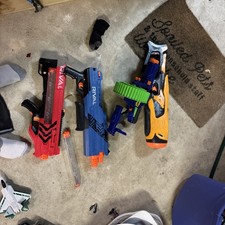 Assorted nerf gun pil extra - nerf,