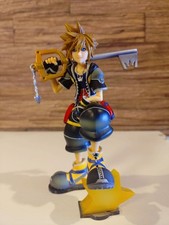 Figurine Kingdom Hearts Static Arts Gallery Sora exposée état nettoyé