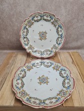 Paire assiettes anciennes - d’assiettes,