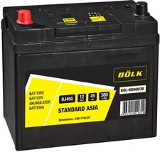 Batterie de voiture BOLK 45Ah/380A 