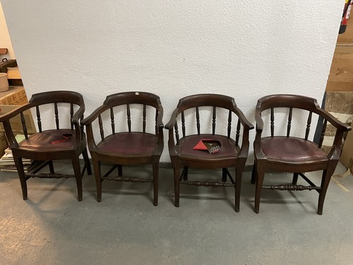 Quatre fauteuils barbier - fauteuils, de
