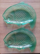 Lot de 2 Superbe Plats Poisson
