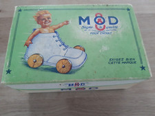 Ancienne belle  Boite A Chaussures enfant marque MARQUE taille 26 VERTE