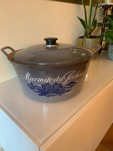 Creuset marmite pecheur - creuset,