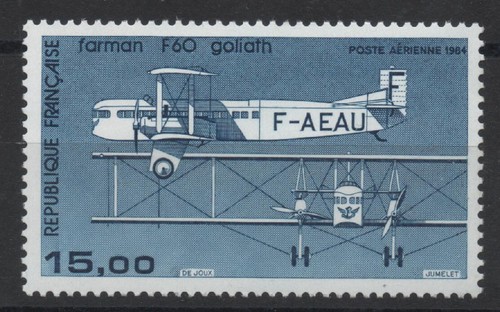 France 1984 57 avion - france,