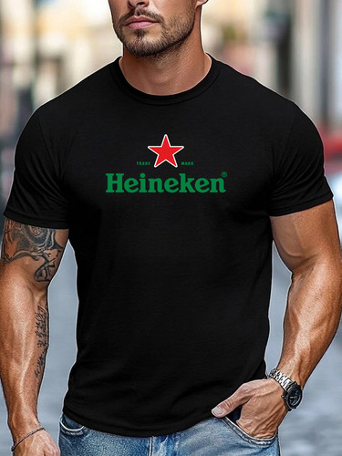 Heineken logo men black - logo,
