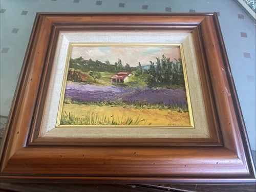 Ancien tableau provence - provence, champs