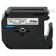 Cartouche à ruban pour Brother P-Touch BB4 M95 90 H100 H110 85 noirblanc