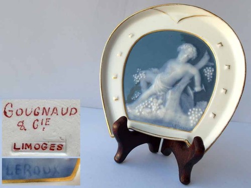 Plaque porcelaine pâte - plaque, en