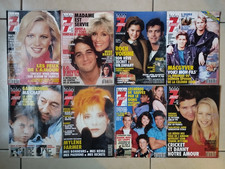 Lot de 8 télé 7 jours de