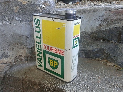 Rare bidon huile vanellus - bidon,