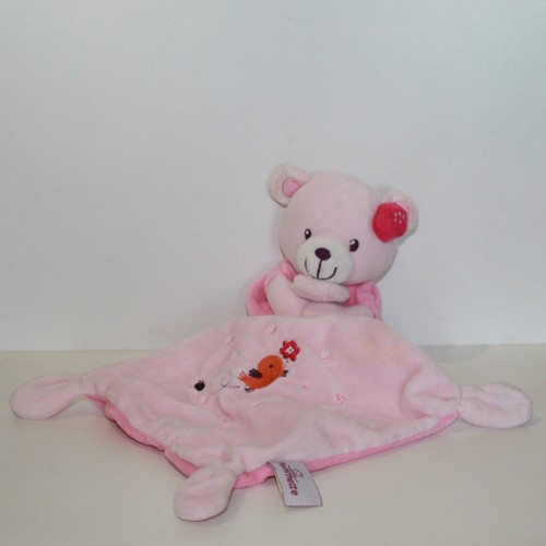 Doudou ours pommette dessin - doudou,