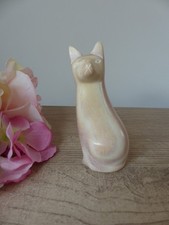 Statuette chat en pierre