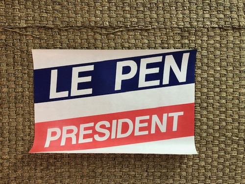 Affiche front national - fn, le