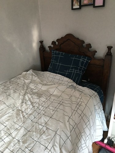 Lit bois place copie ancien - lit, 1