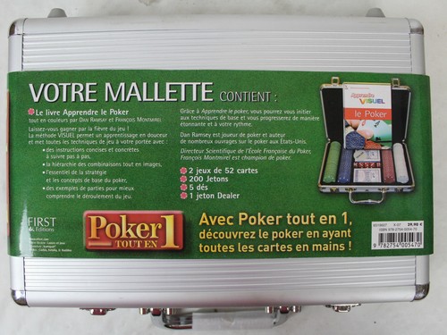Mallette poker tout 1 - mallette, de
