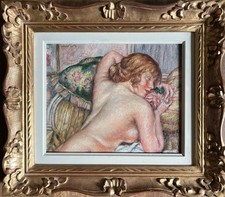 Tableau d'Abel Faivre portrait