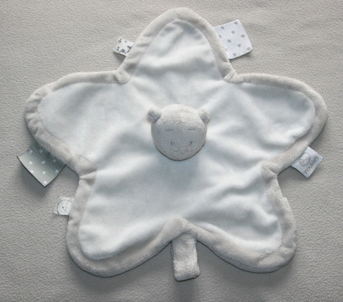 Noukies doudou ours plat - noukies,