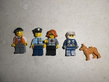 Lego City lot personnages set