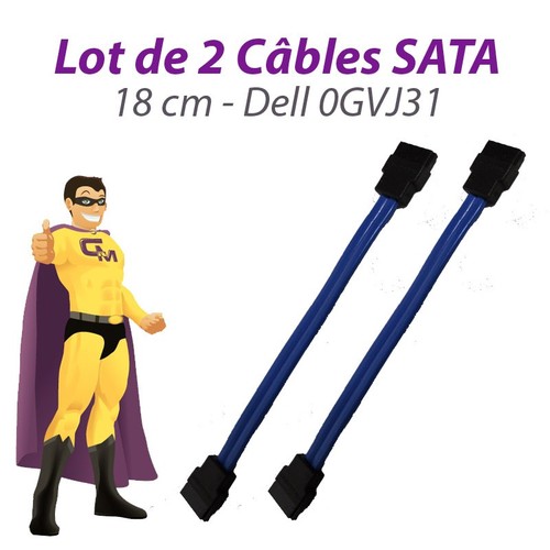Lot câbles sata - câbles, 0gvj31