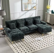 Canapé d'angle élégant en