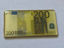 lingot plaqué or en email couleur