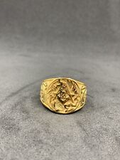 Maçonnique Doré Bague pour