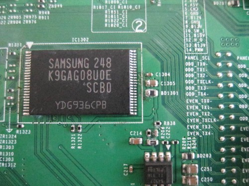 Puce mémoire samsung nand - puce, tv