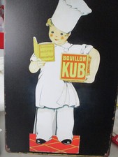 Plaque métal Bouillon Kub